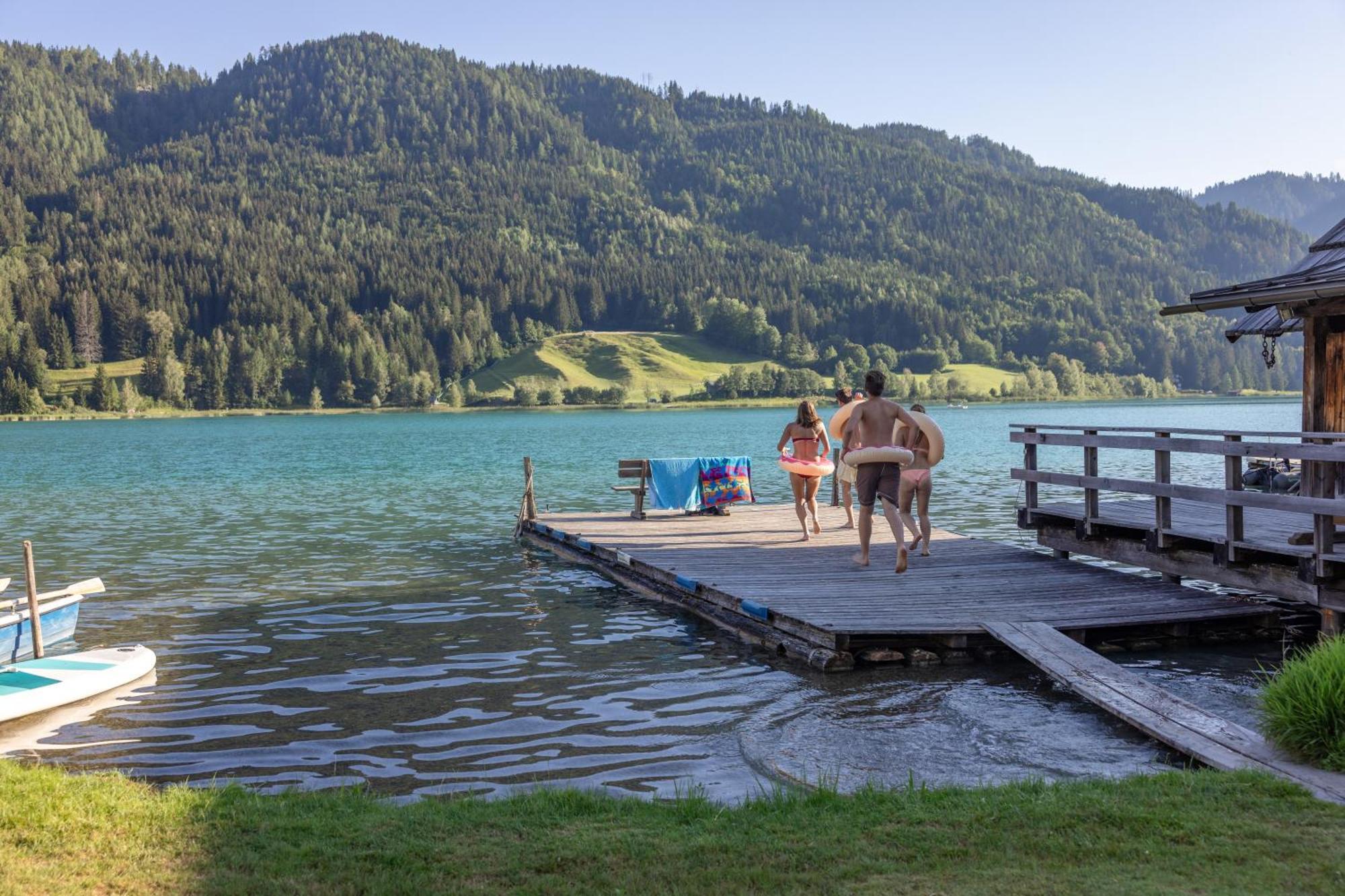 Ferienhof Hoffmann Hotel Weissensee Kültér fotó